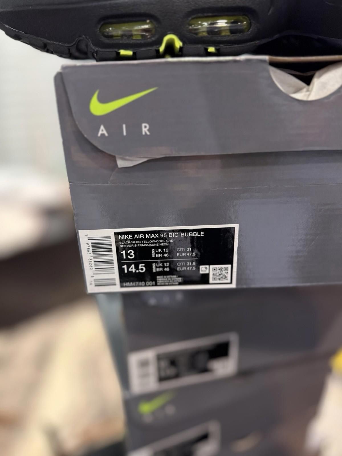 Nike Size 13 - Nike Air Max 95 OG 2025/2026 Neon (HM4740 001) Size US 13 / EU 46 - 11 Thumbnail