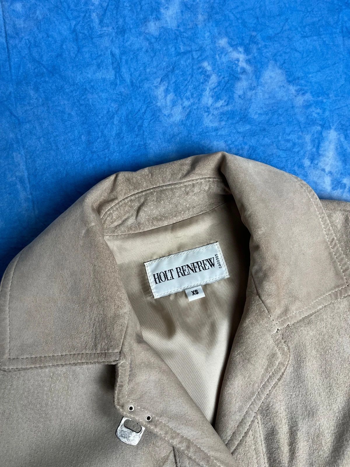 Holt Renfrew Vintage 90s Holt Renfrew Leather Fireman Jacket Made in USA Size US XS / EU 42 / 0 - 4 Thumbnail