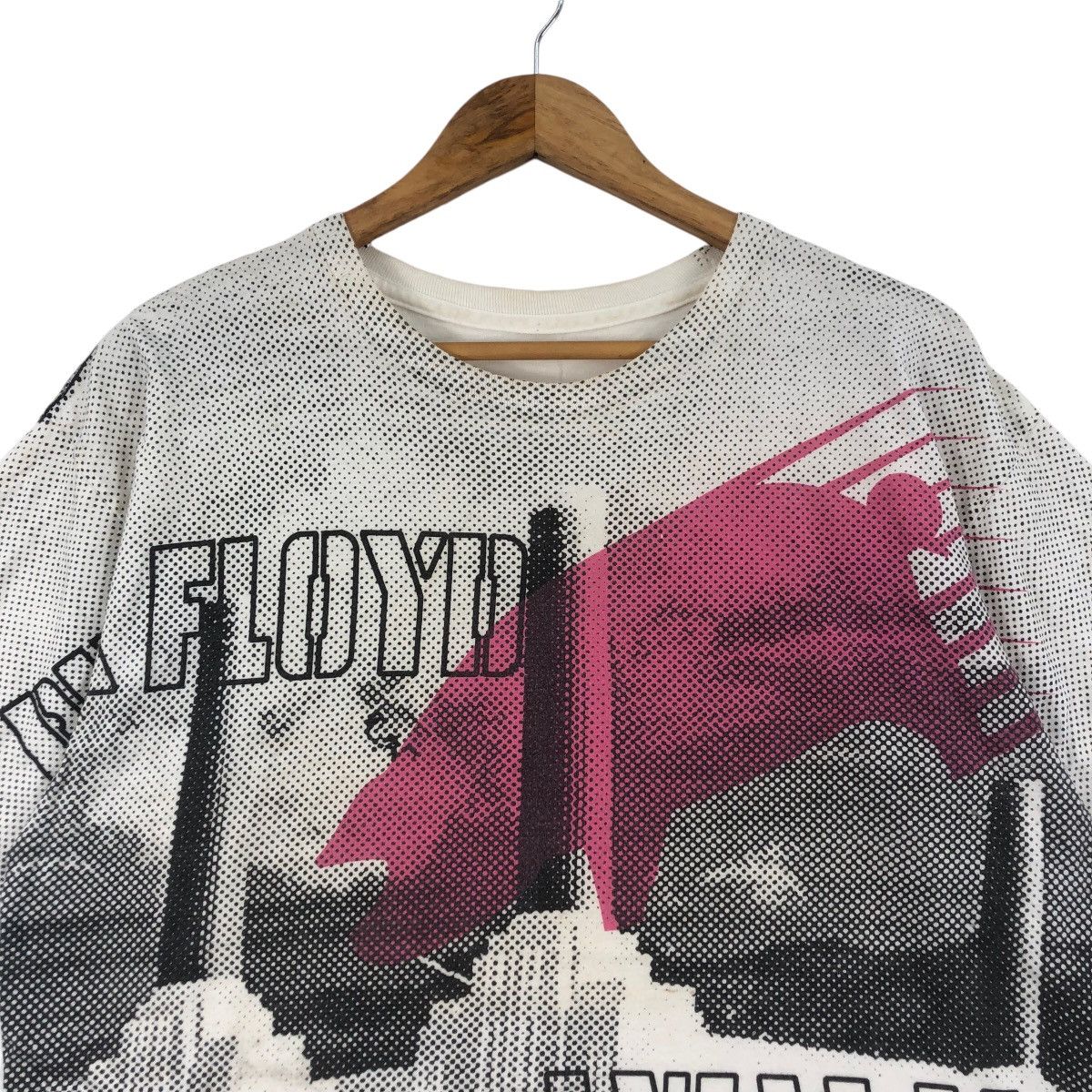 Band Tees Vintage 2007 PINK FLOYD ANIMALS AOP Album Tee Shirt Top Size US L / EU 52-54 / 3 - 2 Thumbnail