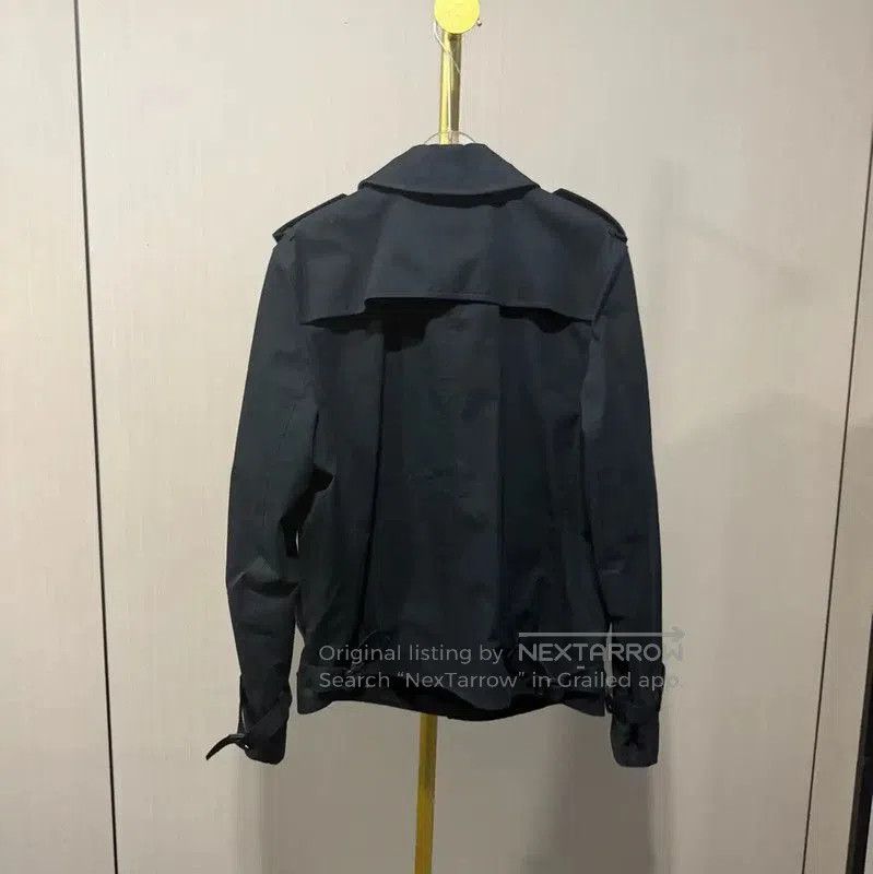 Burberry Burberry Black Cotton Women's Trench Coat. Size XXS / US 00 / IT 34 - 2 Thumbnail