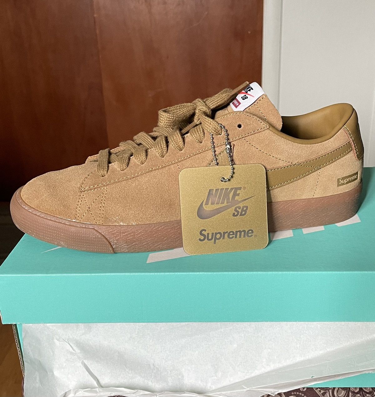 image of Nike Blazer Low Gt Qs Shoes in Brown, Men's (Size 10)