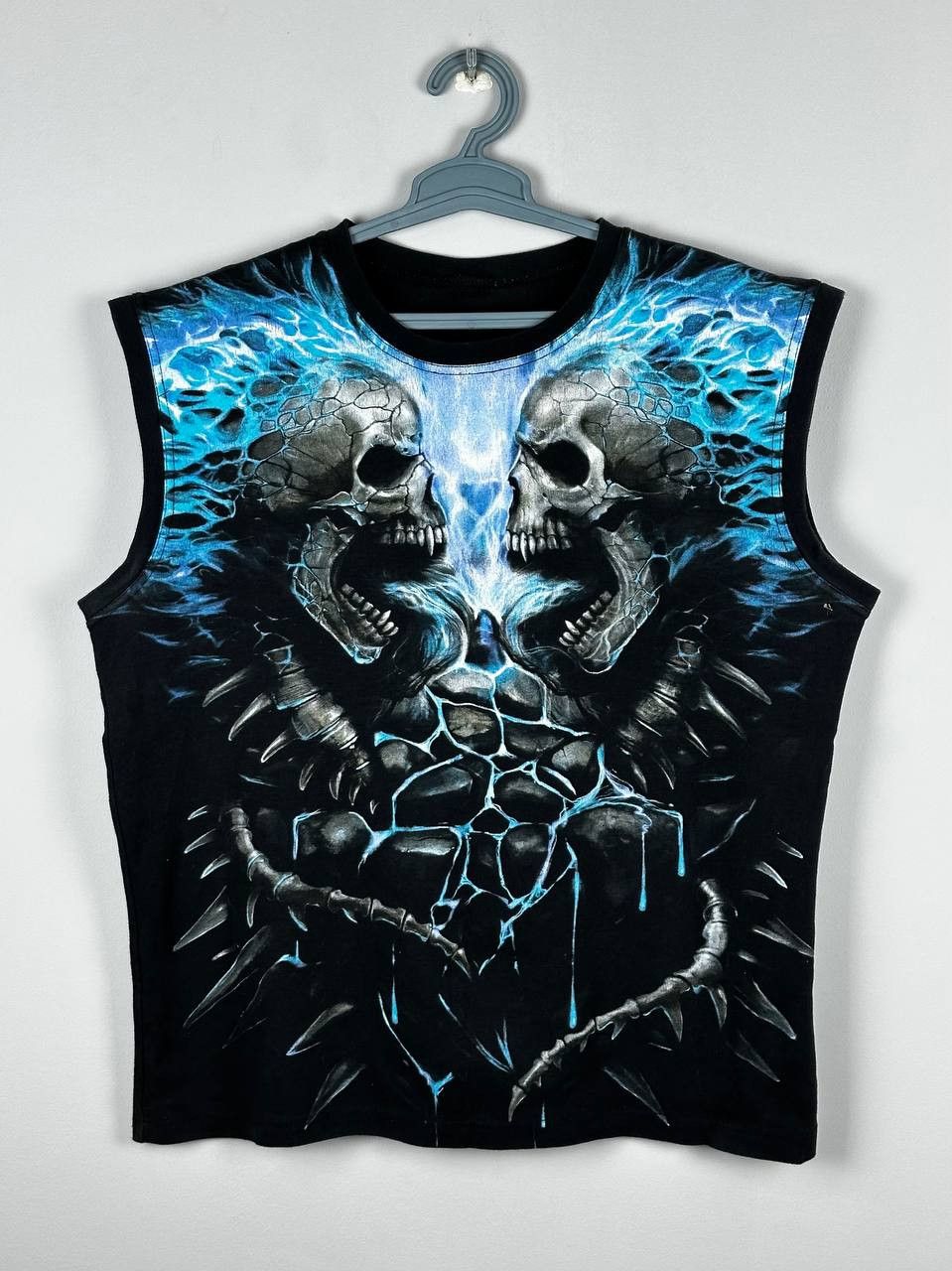 Band Tees Vintage Skull Falmes Band Punk Rock AOP Tank Top Size US L / EU 52-54 / 3 - 1 Thumbnail