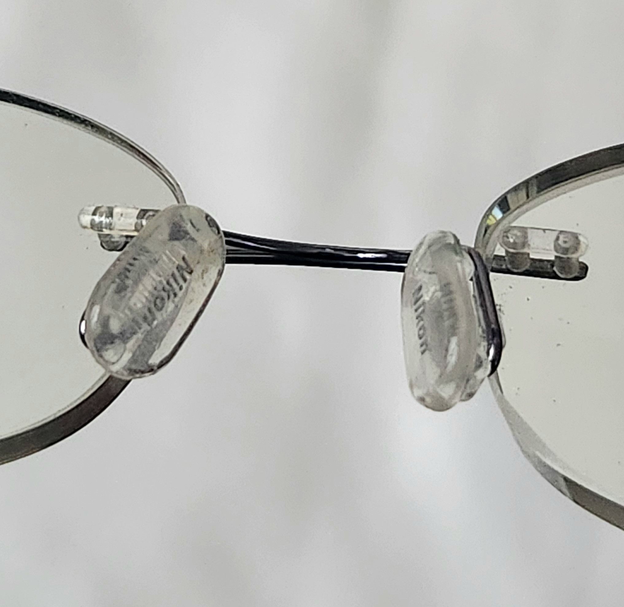 Nixon × Vintage NIKON NC13 Rimless EYEGLASSES FRAMES titanium 0813 140 Size ONE SIZE - 14 Thumbnail