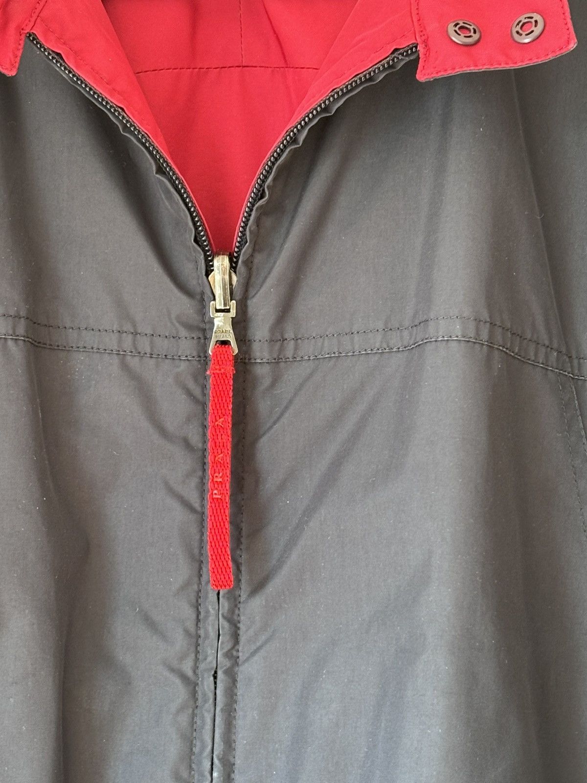 Prada Prada Sport reversible jacket in deep navy/crimson red Size US M / EU 48-50 / 2 - 7 Thumbnail