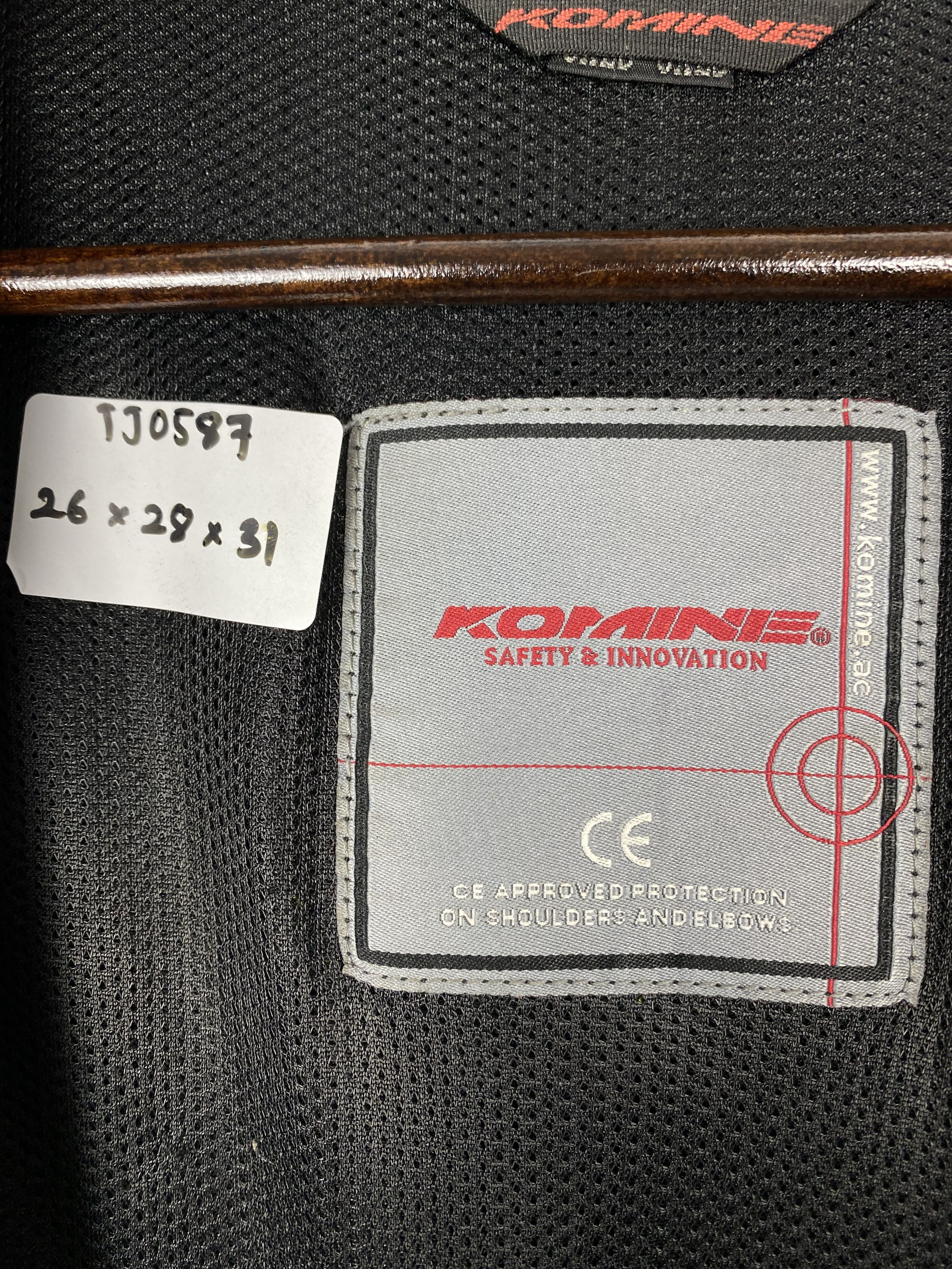 Japanese Brand Vintage Komine Safety & Innovation Light Jacket Size US L / EU 52-54 / 3 - 11 Thumbnail