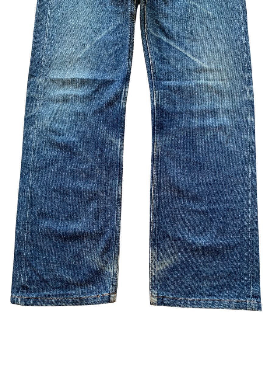 A.P.C. A.P.C SELVEDGE FADED & RUSTY JAPANESE DISTRESSED DENIM Size US 29 - 9 Thumbnail