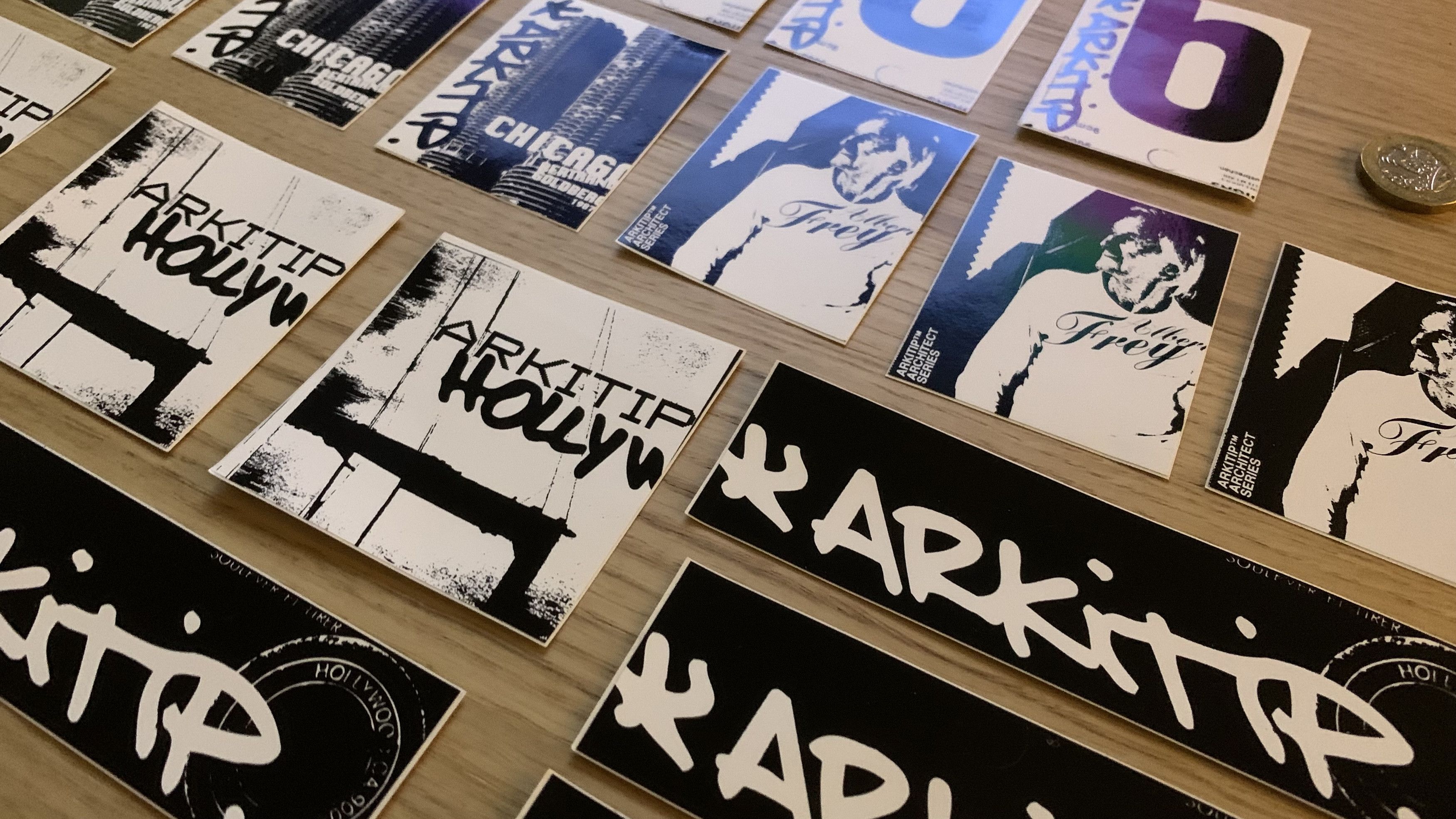 Arkitip Magazine Limited edition Arkitip "DECAL0001" set. Size ONE SIZE - 3 Thumbnail