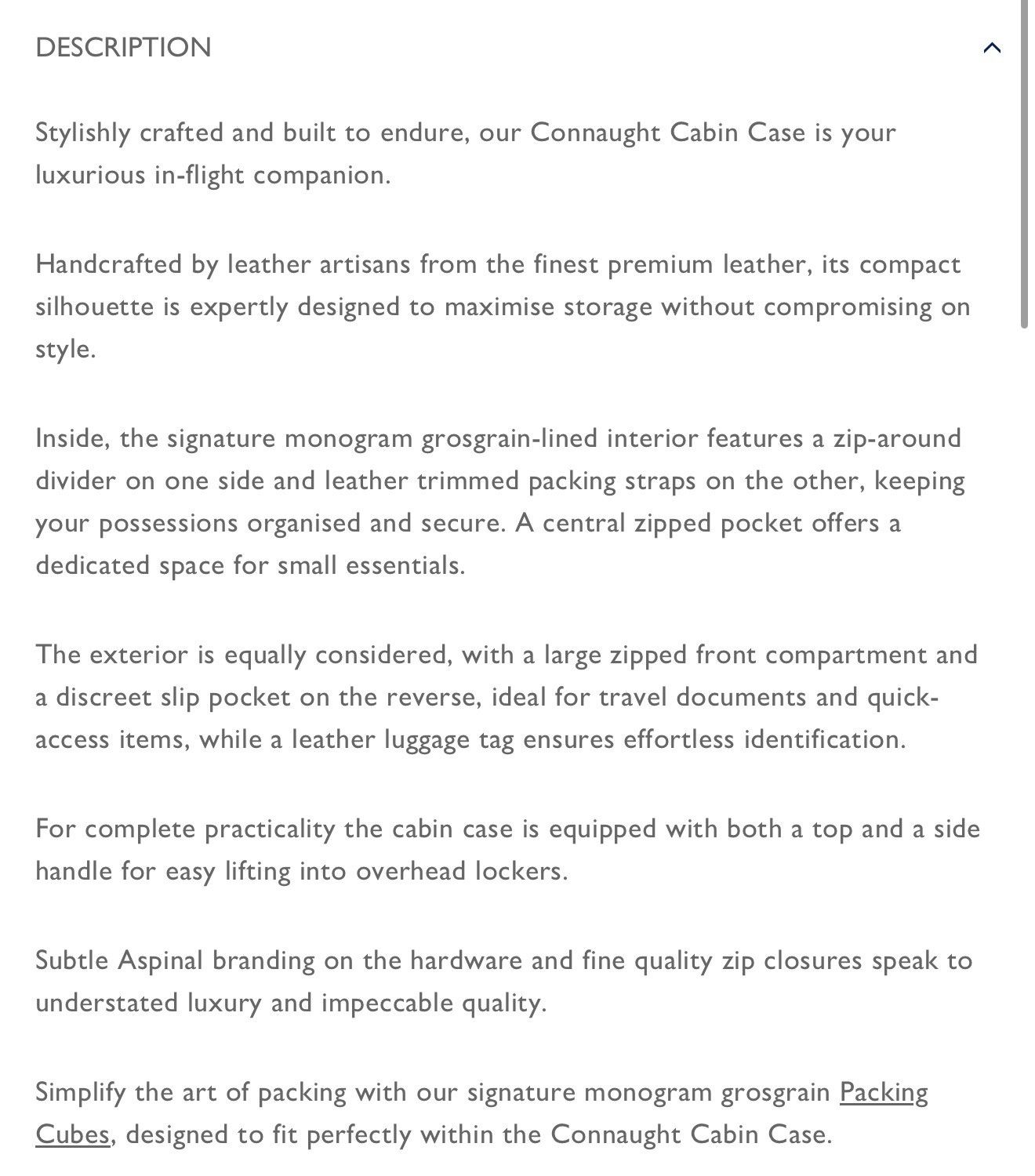 Aspinal of London Aspinal of London Connaught Cabin Case Size ONE SIZE - 11 Thumbnail