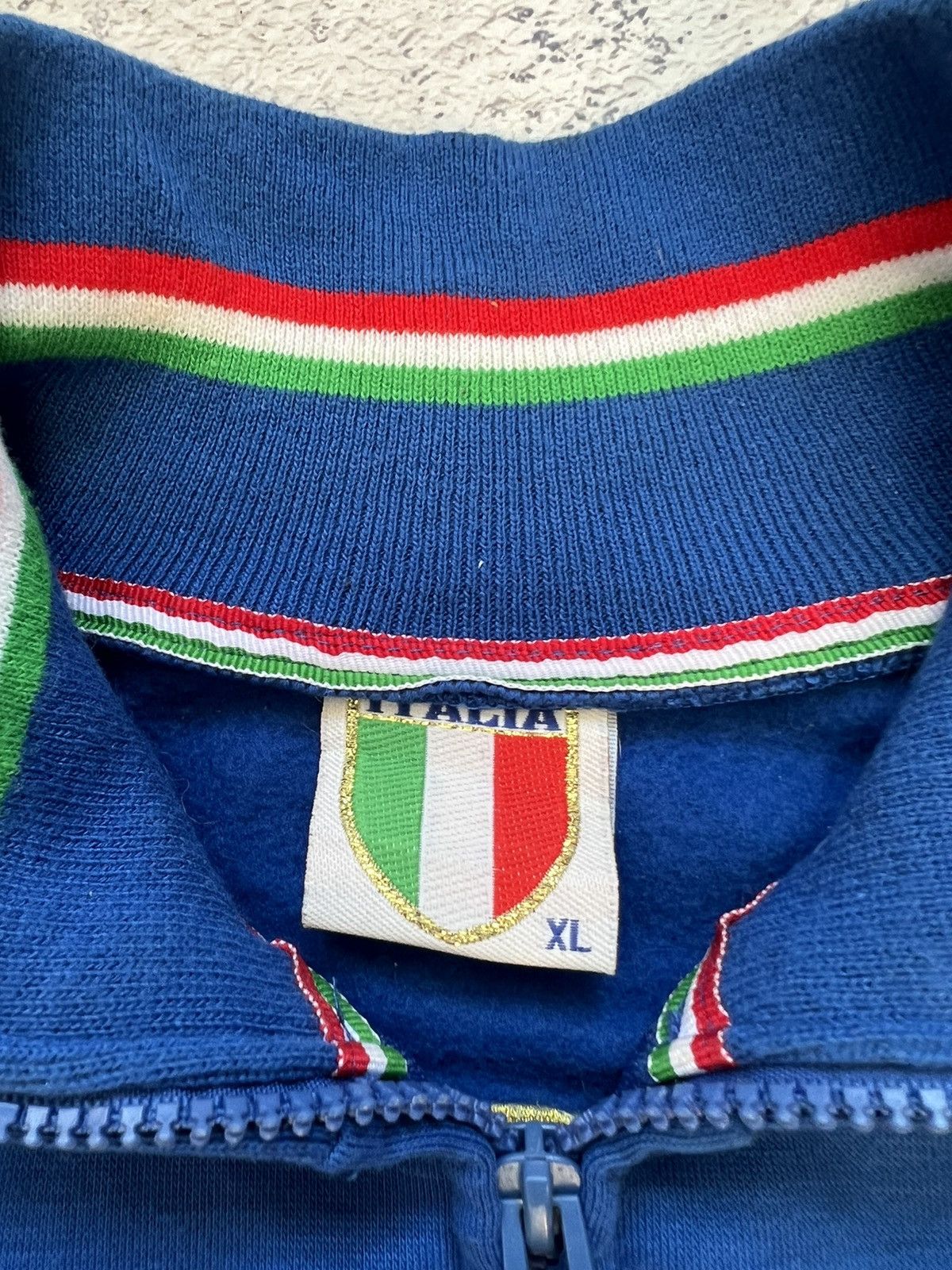 Vintage Y2K ITALIA BIG LOGO TRACK JACKET LIKE KAPPA BLOKE CORE Size US XL / EU 56 / 4 - 6 Thumbnail