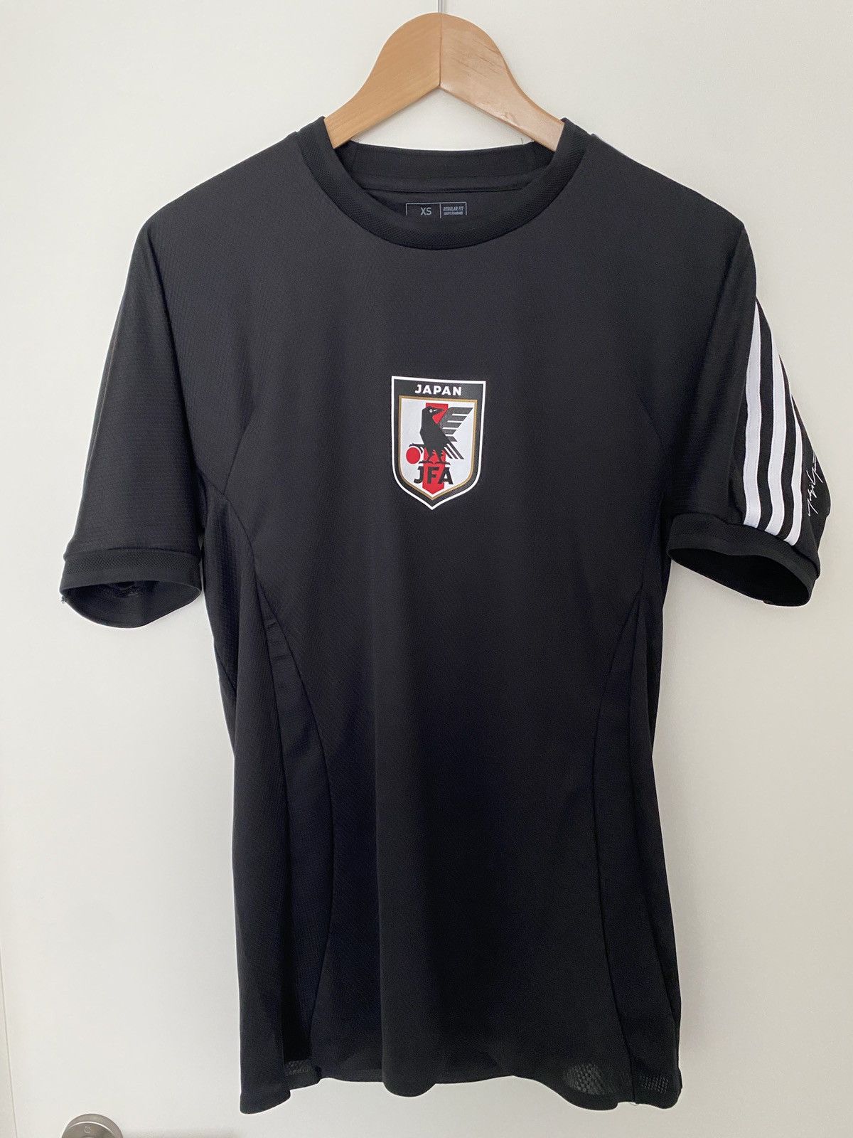 ウェア palace y-3 yohji yamamoto football shirt PALACE Y-3 ADIDAS FOOTBALL T-SHIRT JERSEY WHITE RED ROSE