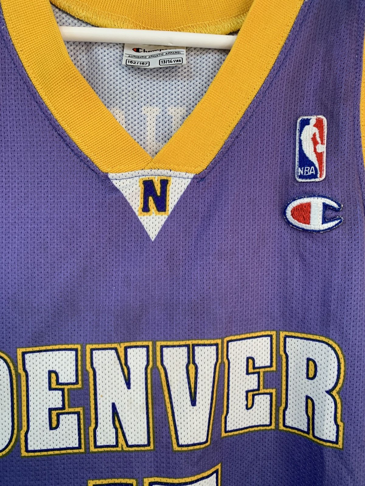 Champion × NBA × Vintage Denver Nuggets Basketball Jersey Vintage NBA ANTHONY #15 Size US S / EU 44-46 / 1 - 5 Thumbnail