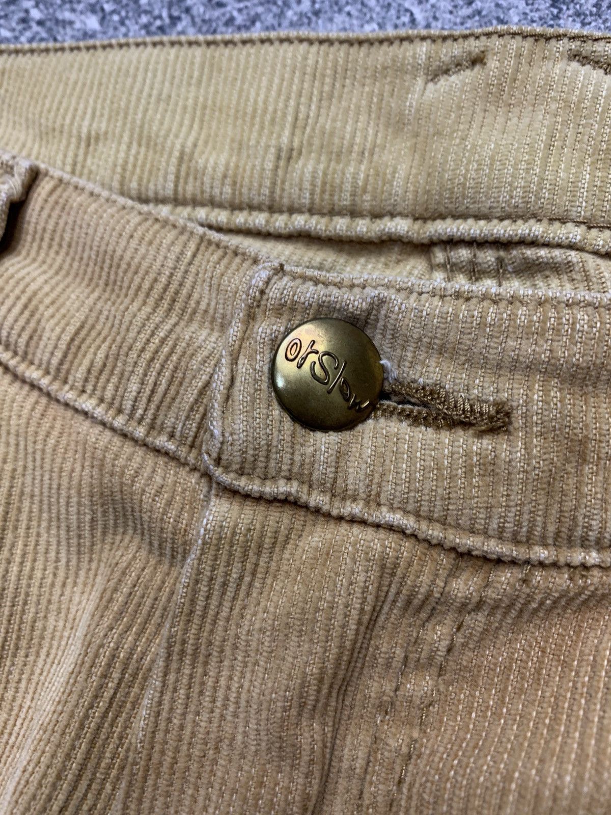 Orslow 🐍 SOLD 🐍Orslow Japan - Corduroy Carpenter Pants Size US 29 - 3 Thumbnail