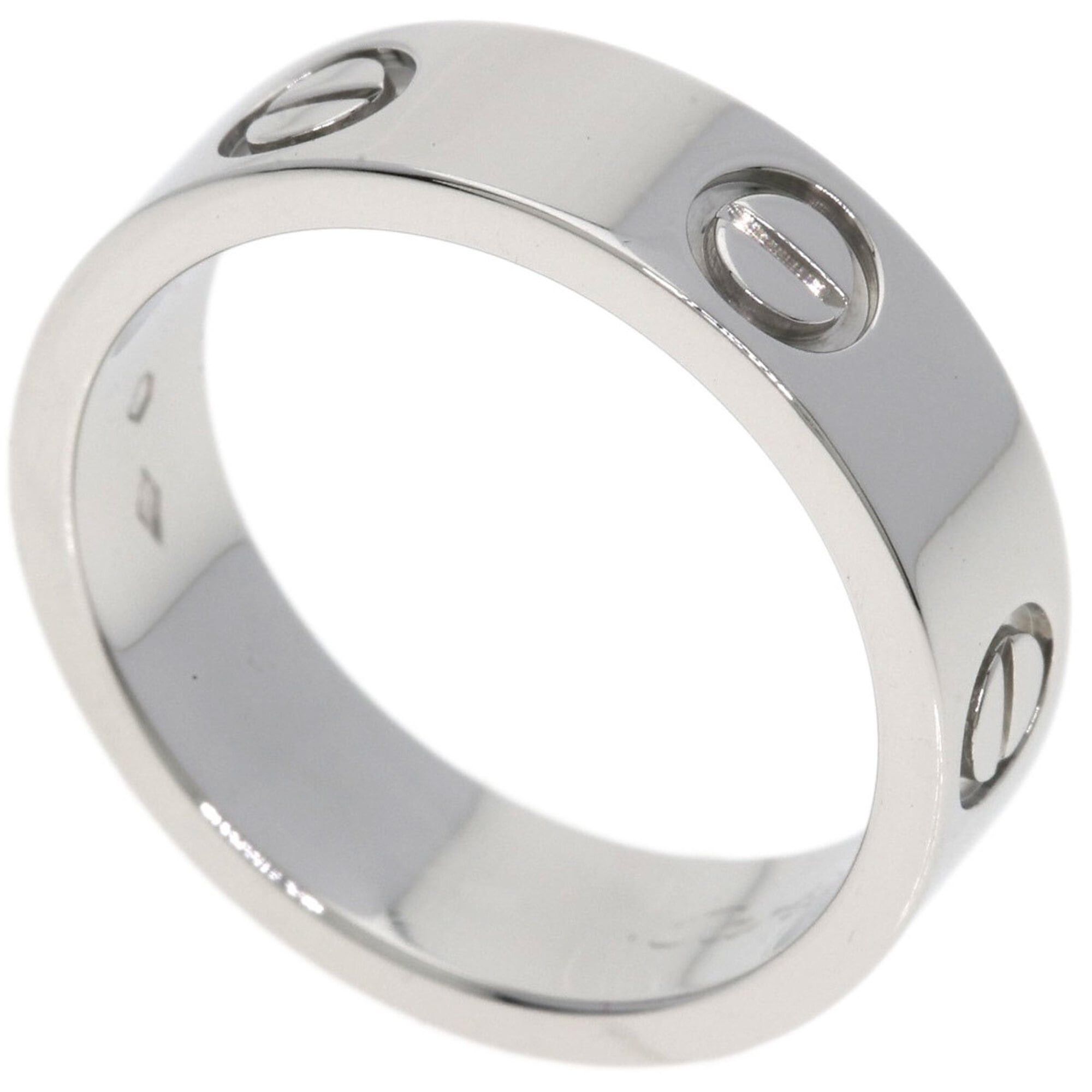 Cartier Cartier Love Ring #53, Platinum PT950, Women's Ring, CARTIER Size ONE SIZE - 1 Thumbnail