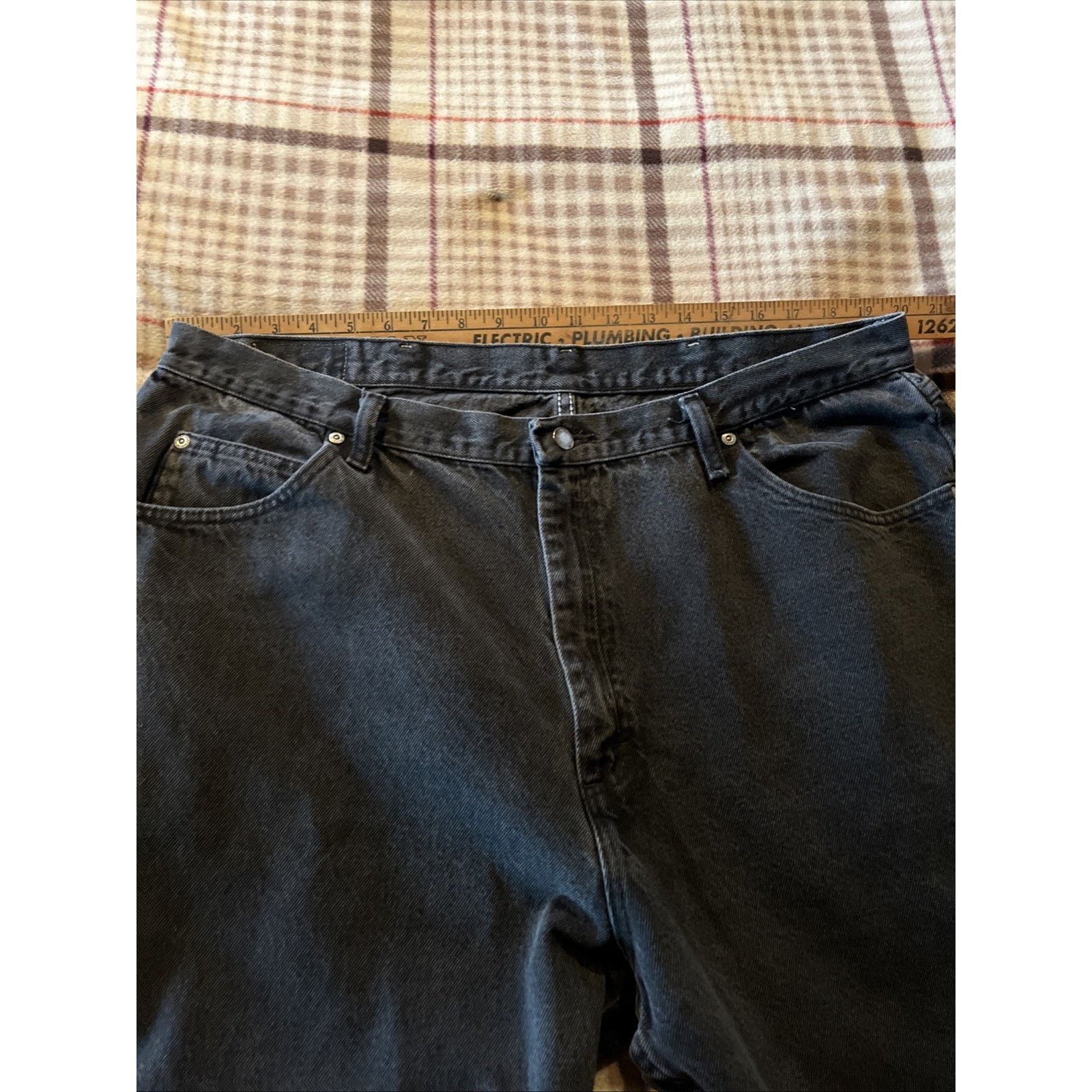 Wrangler Wrangler Vintage Jeans Men’s 40x29 Dark Gray Relaxed Denim Size US 40 / EU 56 - 7 Thumbnail