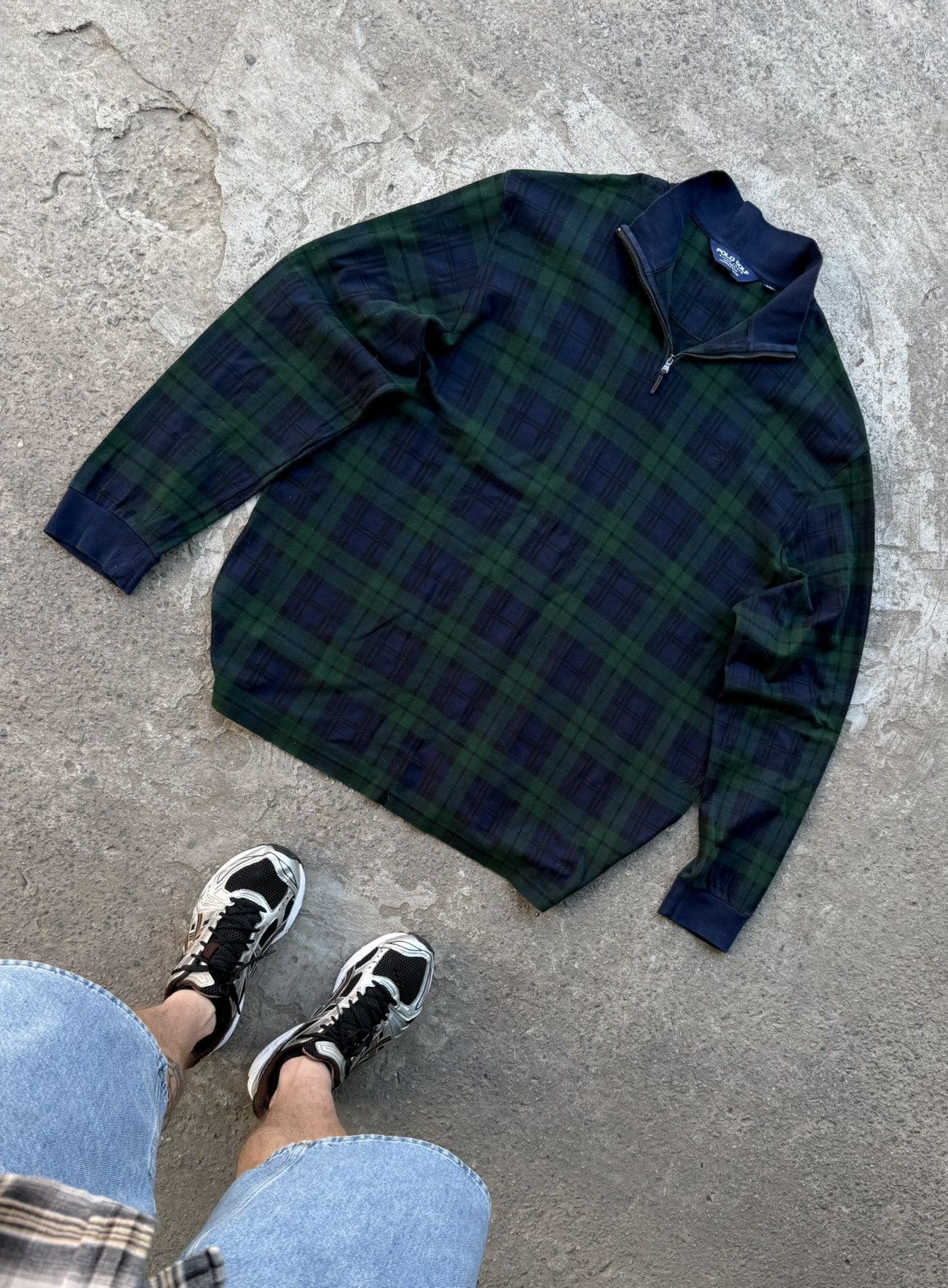 Polo Ralph Lauren Polo Ralph Lauren Golf Y2k Zip Knit Hype Old Many Sweater Size US XXL / EU 58 / 5 - 6 Thumbnail