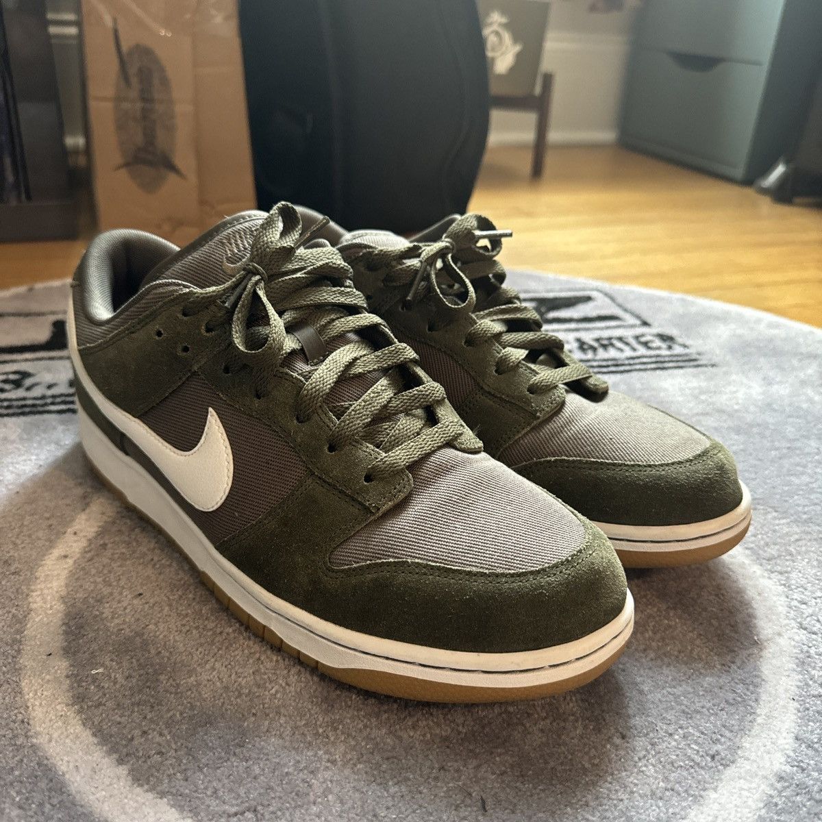 Nike Dunk Canvas Low Cargo Khaki Size 11 - Main Image