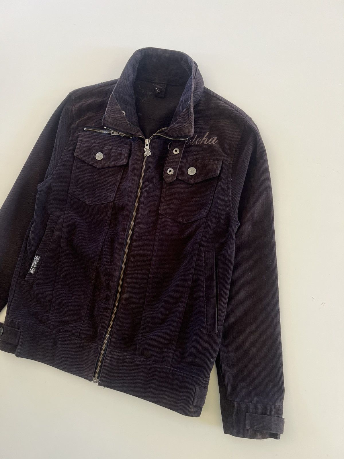 Gotcha Vintage Gotcha Corduroy Zipper Jacket Size US M / EU 48-50 / 2 - 3 Thumbnail