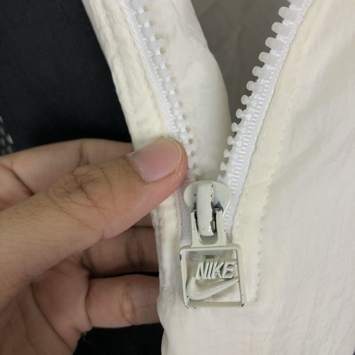 Nike 🔥90’s VINTAGE NIKE CENTRE BIG SWOOSH COACH JACKET MADE USA Size US XL / EU 56 / 4 - 10 Thumbnail