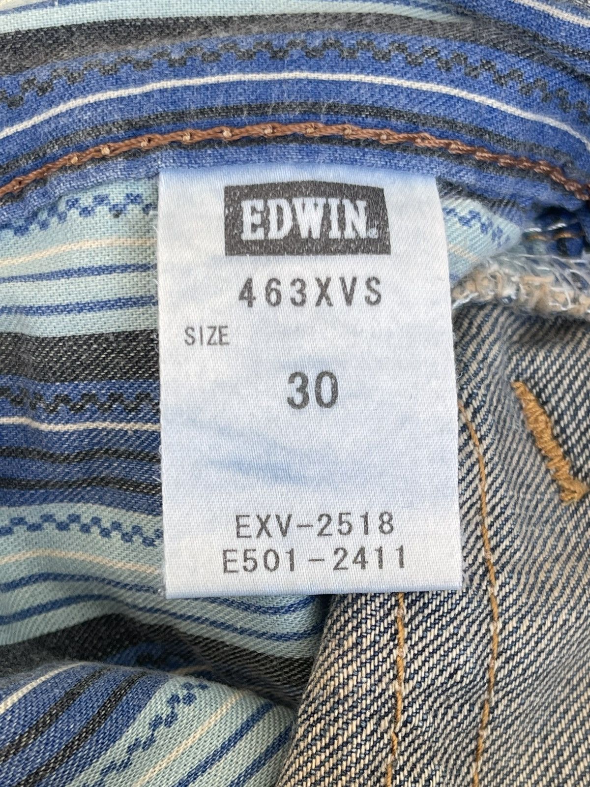 Edwin Edwin XV Exclusive Vintage Faded Wash Jeans Size US 30 / EU 46 - 8 Thumbnail