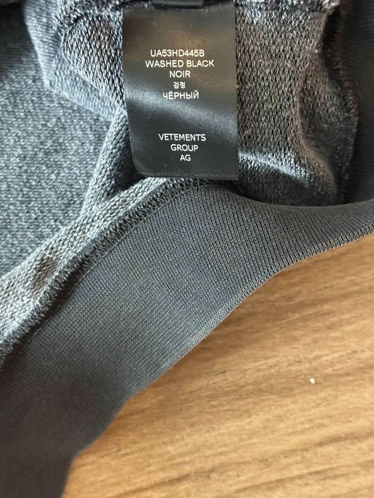 Vetements VETEMENTS I GOT LUCKY HOODIE Size US S / EU 44-46 / 1 - 7 Thumbnail