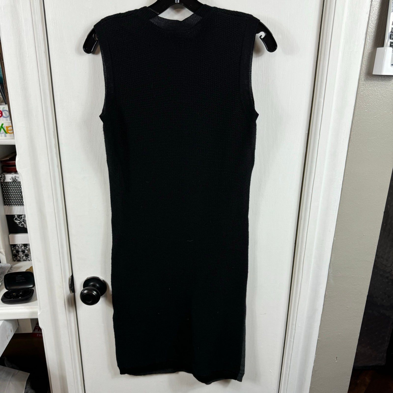 Balenciaga WOOL MID-LENGTH DRESS Balenciaga 2008 collection colorblock Size M / US 6-8 / IT 42-44 - 5 Thumbnail