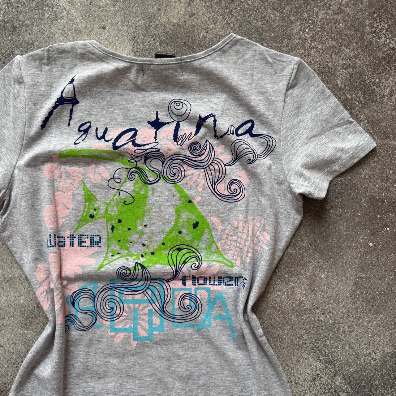 20471120 Fashion Girl Print Y2K Era Vintage Glam T-Shirt Size S / US 4 / IT 40 - 9 Thumbnail