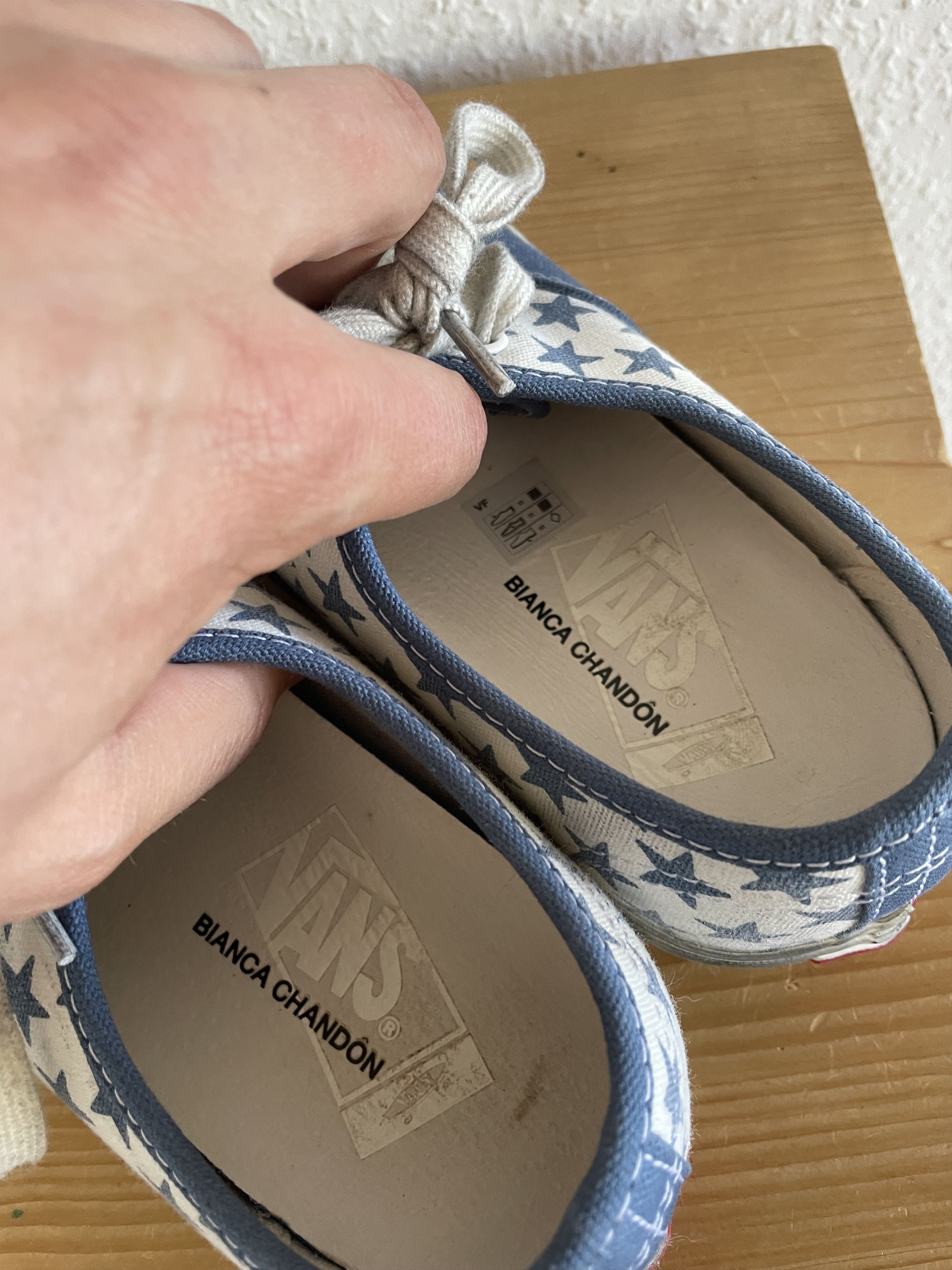 BIANCA CHANDON × Vans Blue Star Authentic Size US 6 / EU 39 - 6 Thumbnail