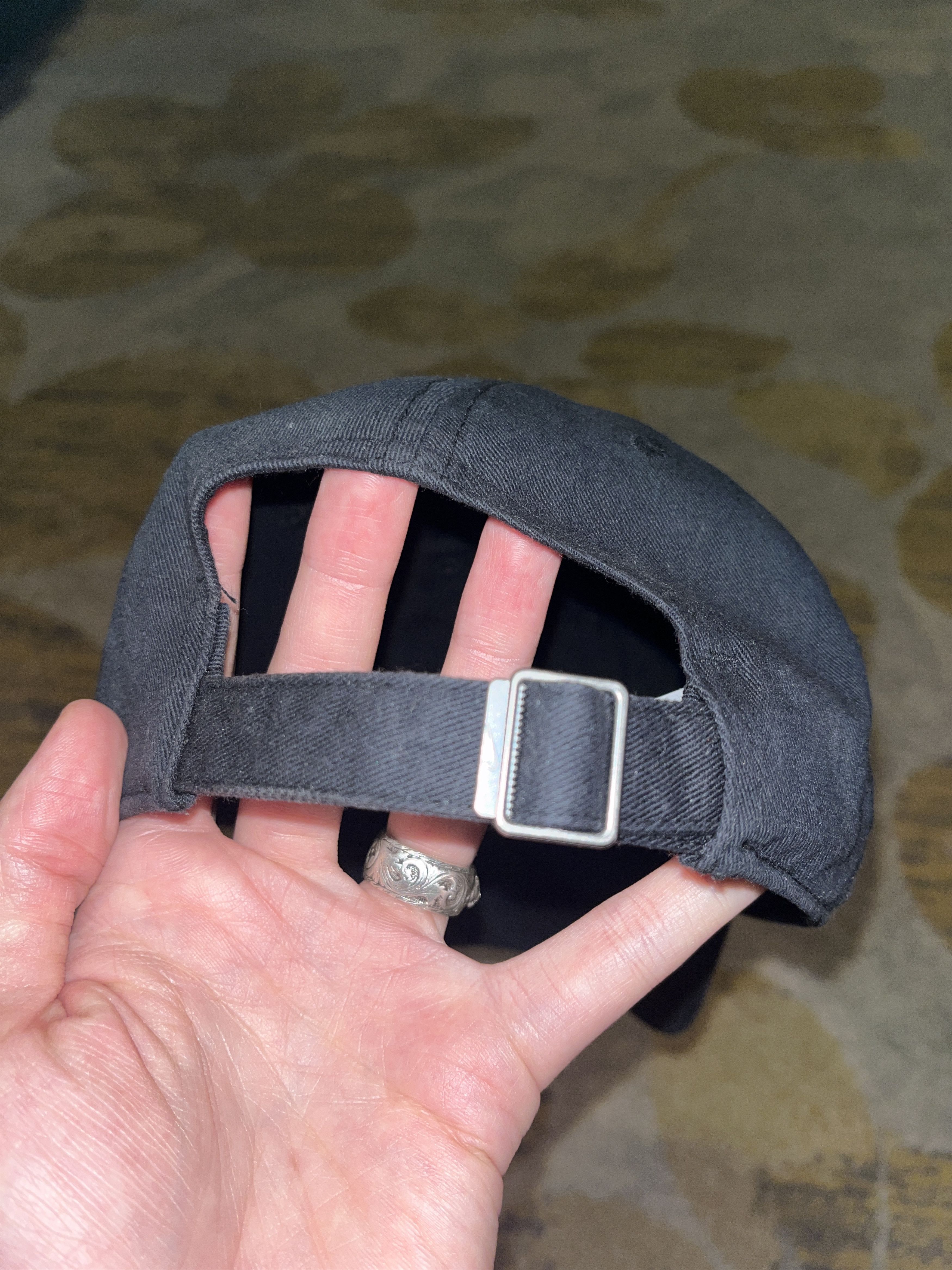 Nike Nike Heritage 86 Adjustable Black Hat White Swoosh OSFA Size ONE SIZE - 3 Thumbnail