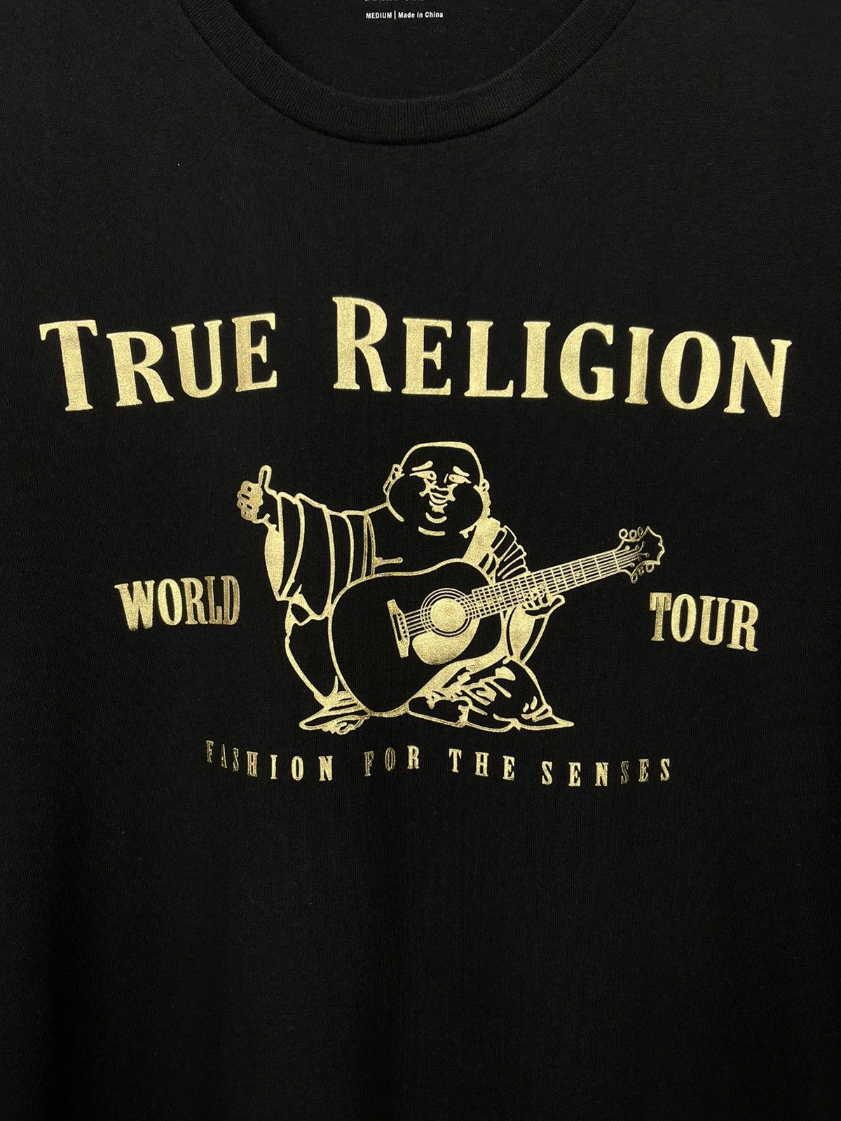 True Religion True Religion Metallic Buddha Short Sleeve T-Shirt Women’s M Size M / US 6-8 / IT 42-44 - 6 Thumbnail