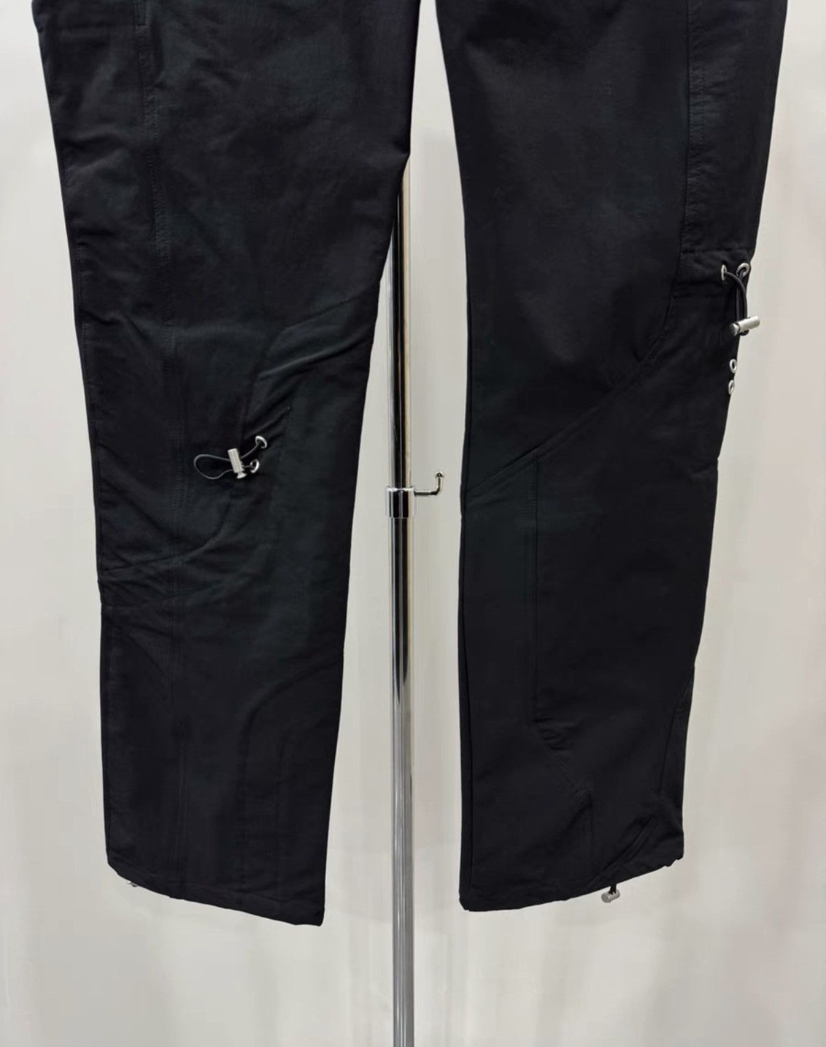 Heliot Emil Nylon Drawstring Pants Kkkk10 in Black, Men's (Size 32) — image 6 of 6