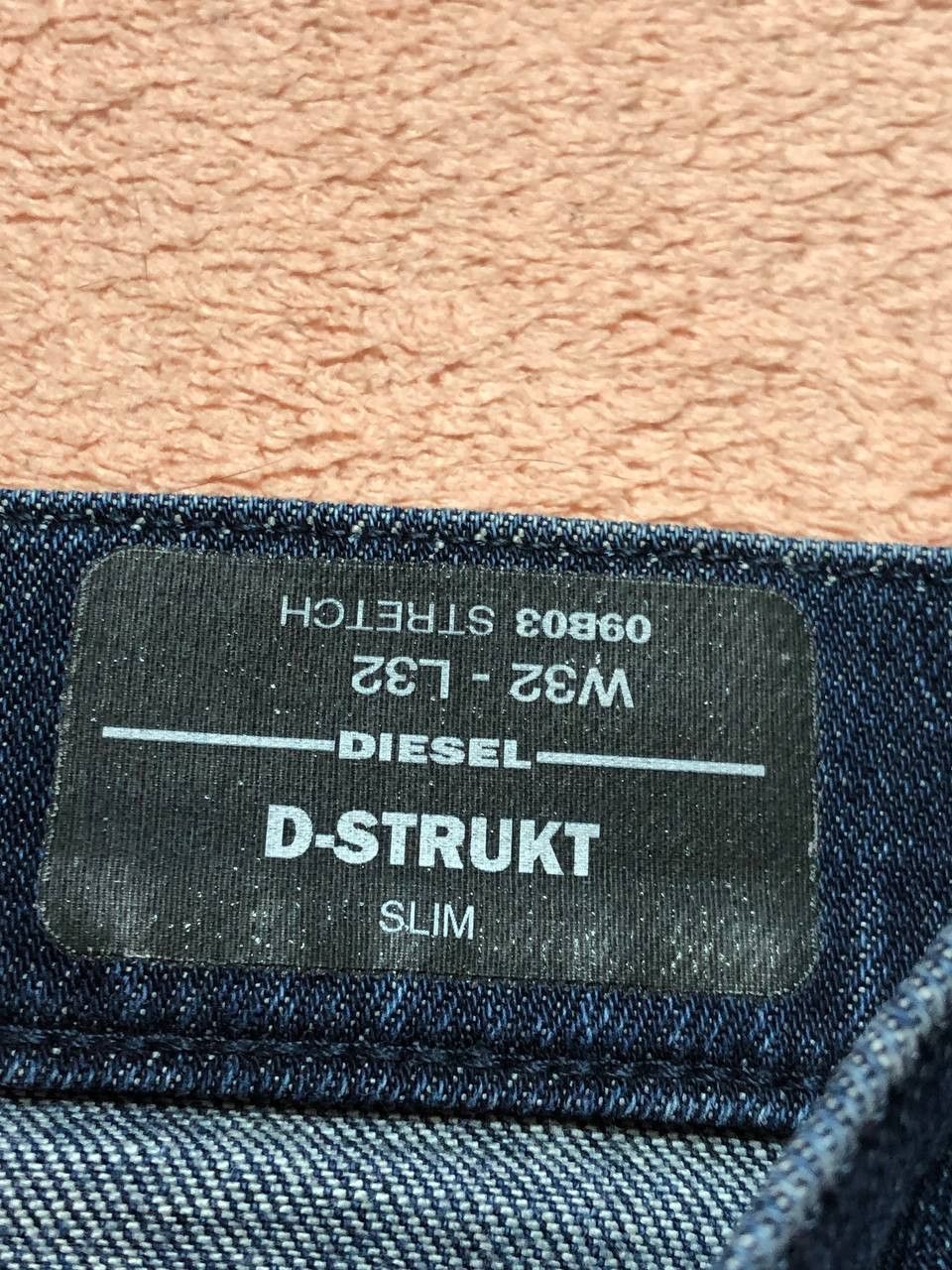 Diesel Diesel D-Strukt Denim Jeans Size US 32 / EU 48 - 2 Thumbnail