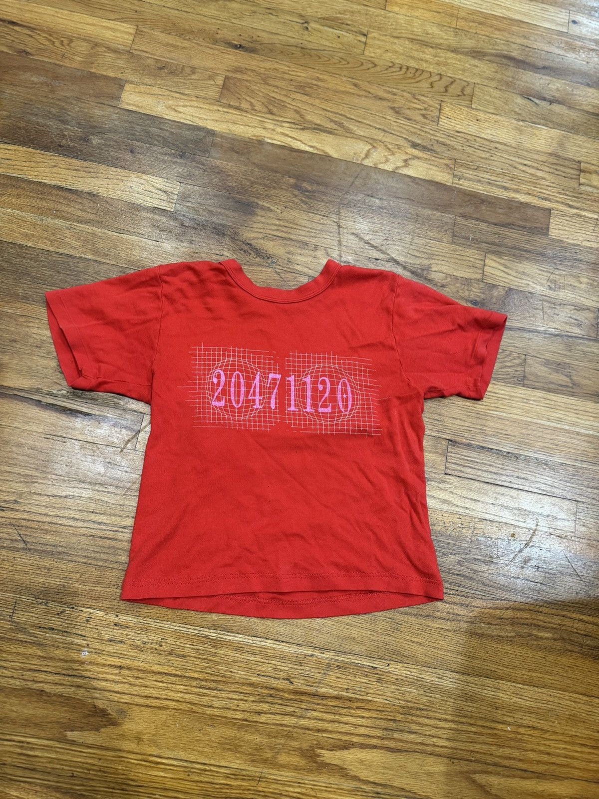 20471120 20471120 red and pink graphic t shirt Size S / US 4 / IT 40 - 1 Thumbnail