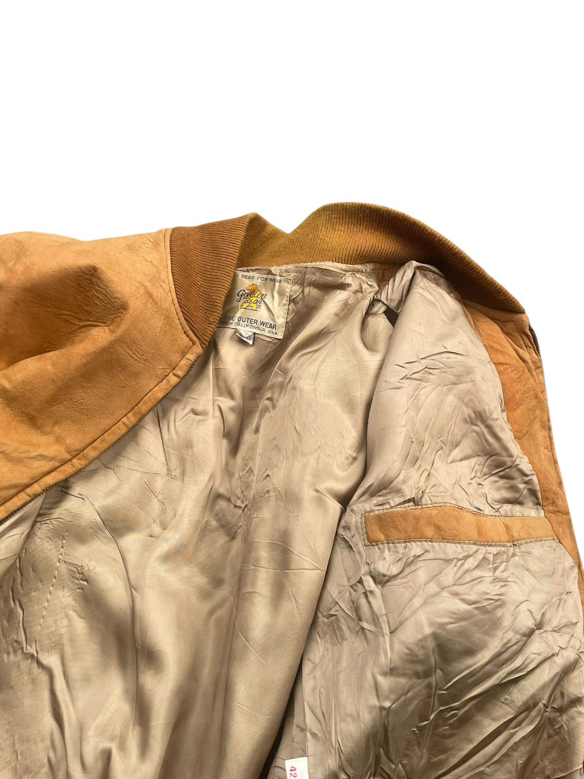 Other Vintage 60’s Golden Bear Suede Leather JKT Size US L / EU 52-54 / 3 - 5 Thumbnail