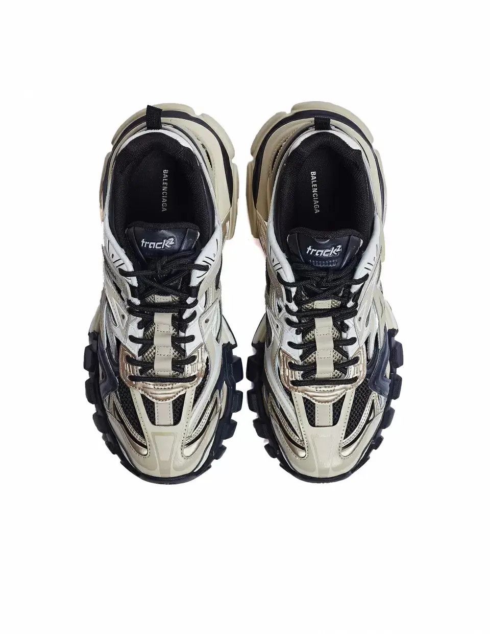 Balenciaga o1srvl11e1124 Track.2 Sneakers in Multicolor Size US 10 / EU 43 - 4 Thumbnail