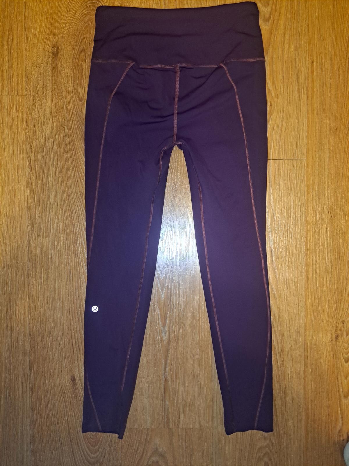 Lululemon Lululemon Leggings Womens Purple Waist 24 Activewear Size 28" / US 6 / IT 42 - 1 Thumbnail