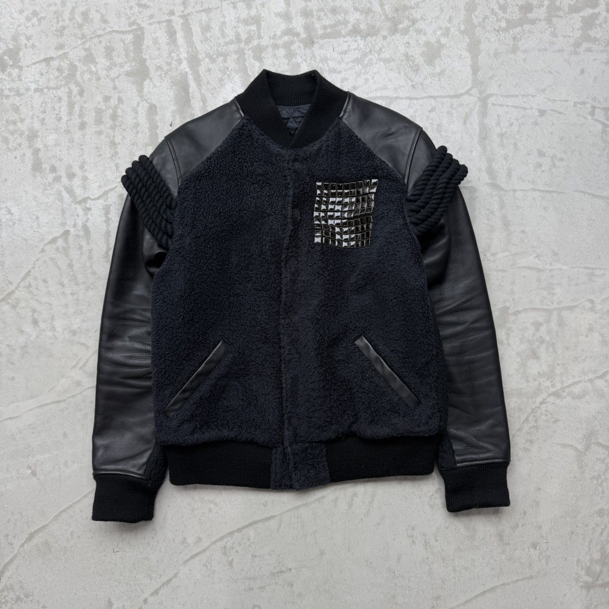 Phenomenon Wool Rope Bomber Jacket