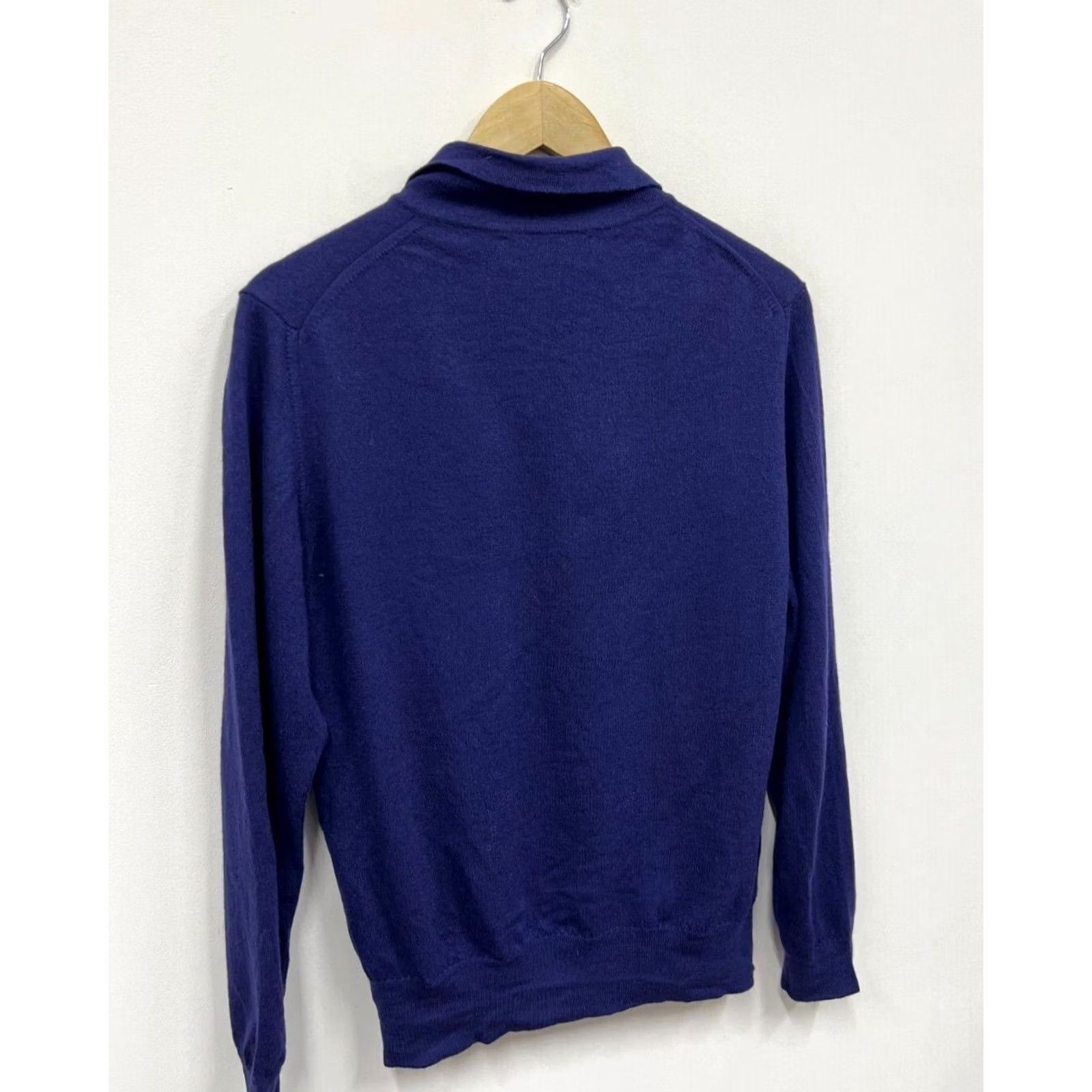 Vintage VINTAGE Johnstons Wool Pullover Jumper Exclusively for Carnoustie Mens Size M Blue Pullover Wool Jumper Mens Vintage Carnoustie Johnstons Boy/ Mens? Size US M / EU 48-50 / 2 - 3 Thumbnail