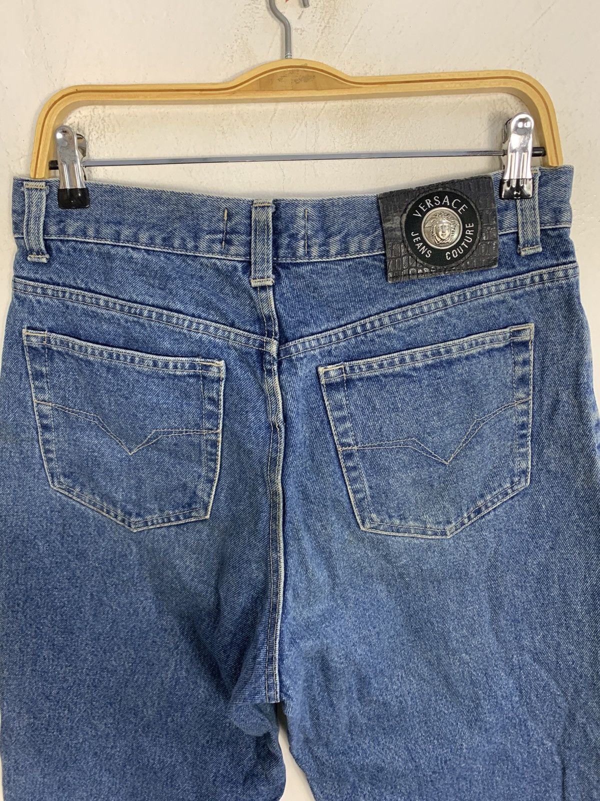 Versace Jeans Couture 90s Versace Jean Couture Relaxed Denim Jeans Size 30" / US 8 / IT 44 - 4 Thumbnail