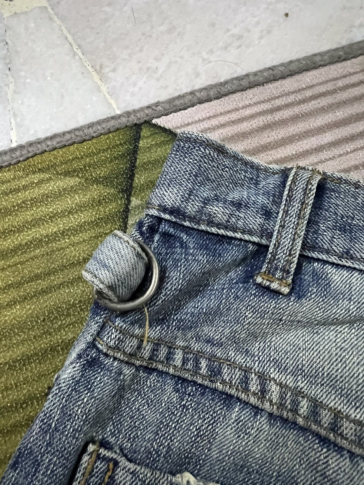 If Six Was Nine × Japanese Brand × Seditionaries HUNDREDCLUB SEARCH AND DESTROY ANARCHY DISTRESSED JEANS Size US 28 / EU 44 - 13 Thumbnail