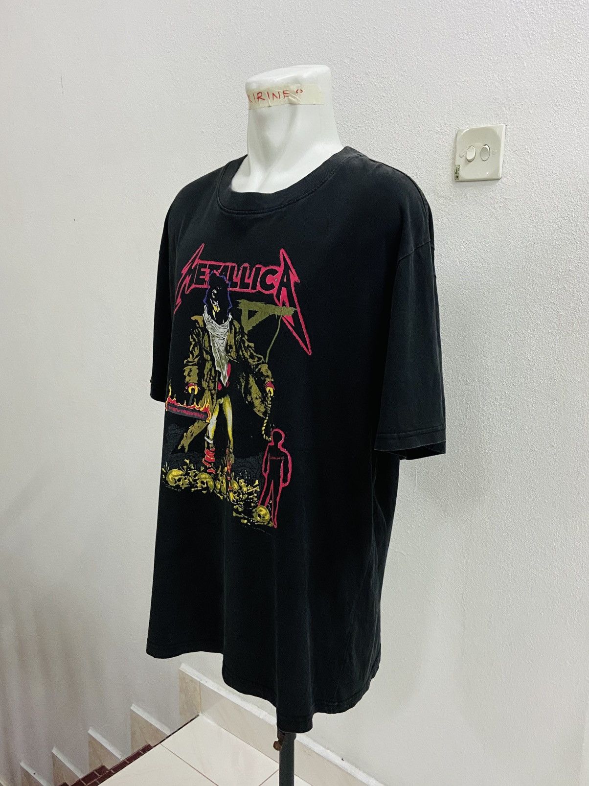 Band Tees VINTAGE PUSHEAD METALLICA UNFORGIVEN TEE Size US XL / EU 56 / 4 - 5 Thumbnail