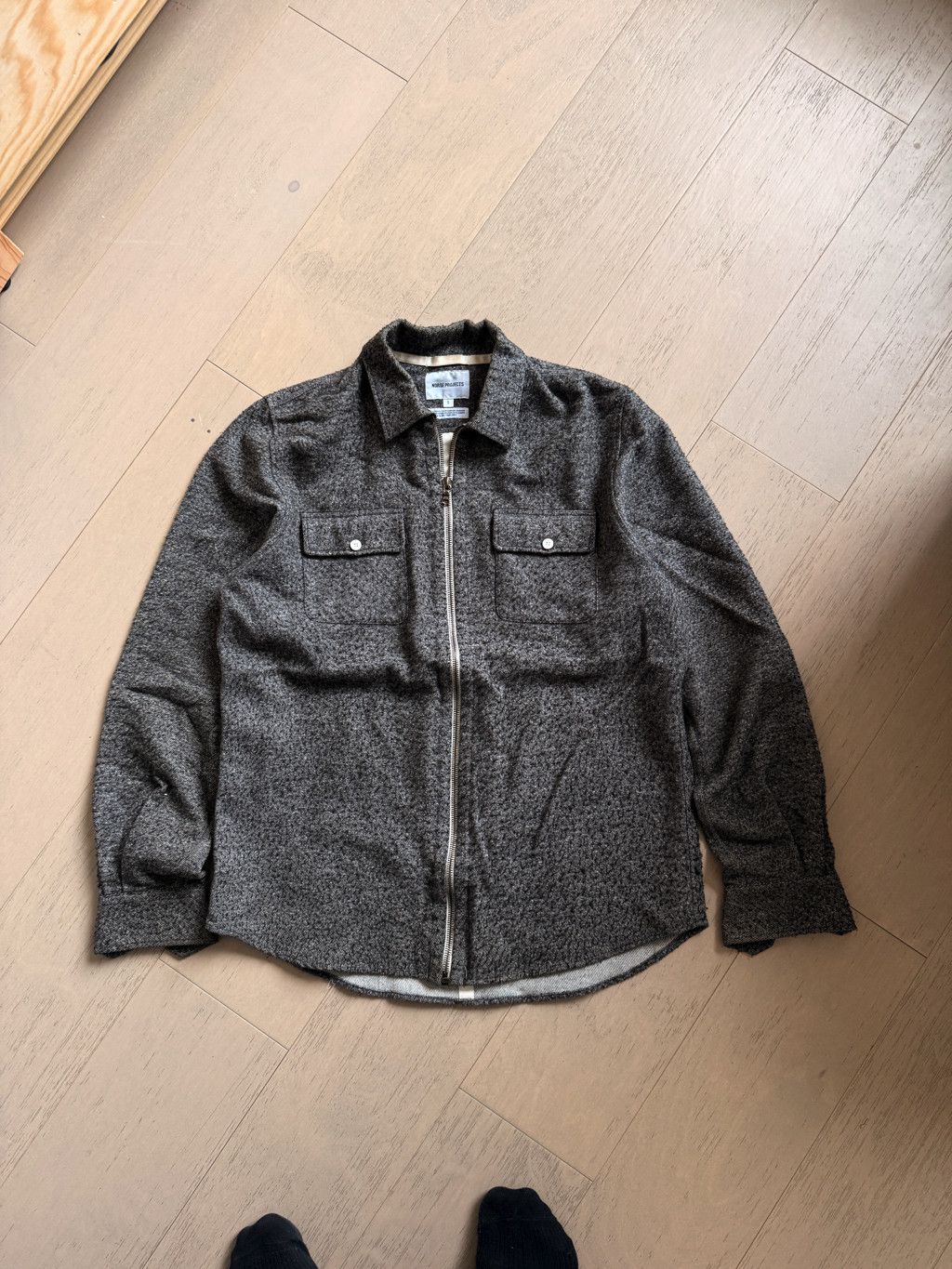 Norse Projects Vintage Overshirt NORSE PROJECTS Kyle Wool Pocket Jacket Size US S / EU 44-46 / 1 - 1 Thumbnail