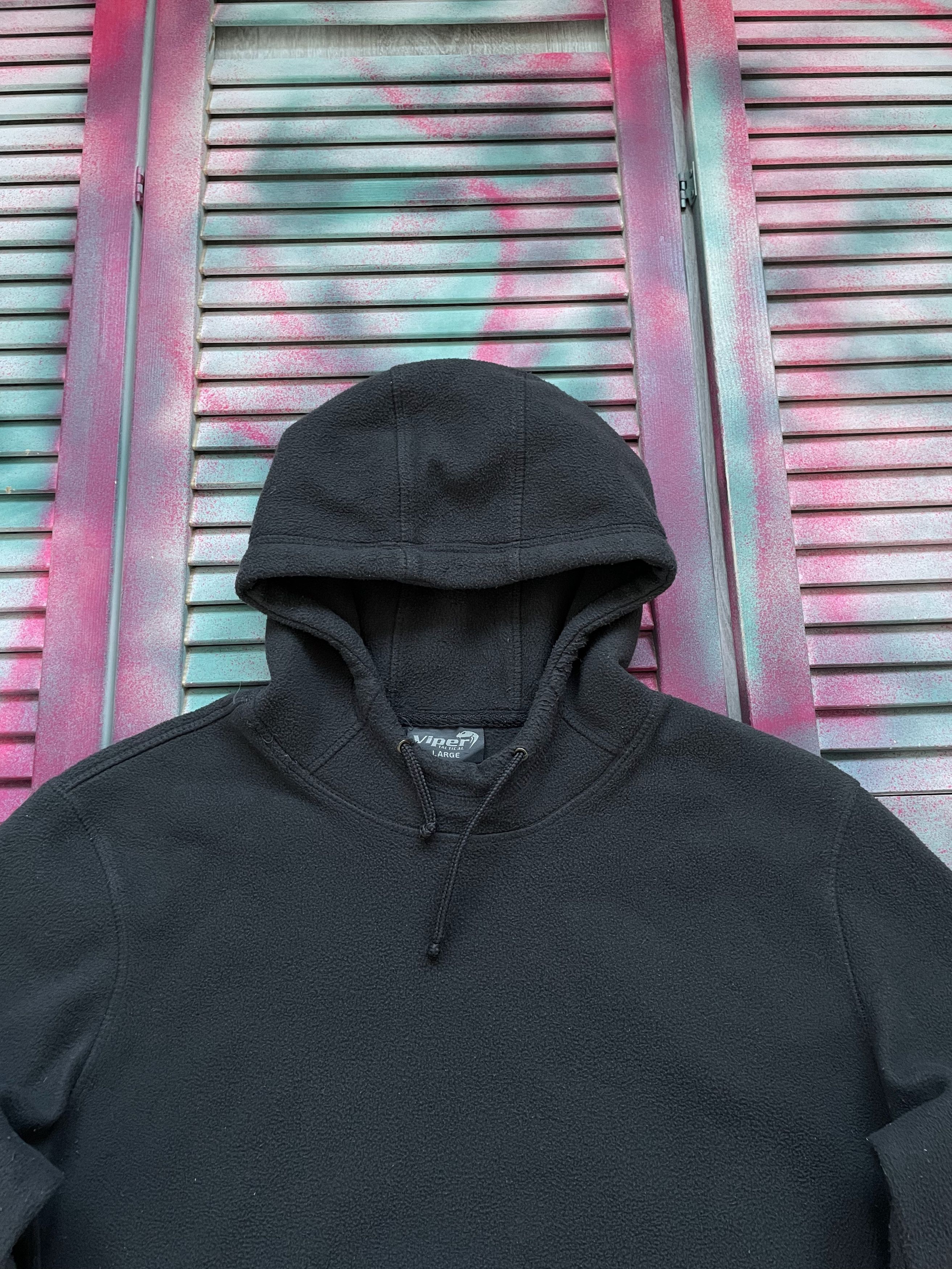 Other Vintage Y2K Tech-wear Fleece Hoodie hunting military style Size US L / EU 52-54 / 3 - 2 Thumbnail