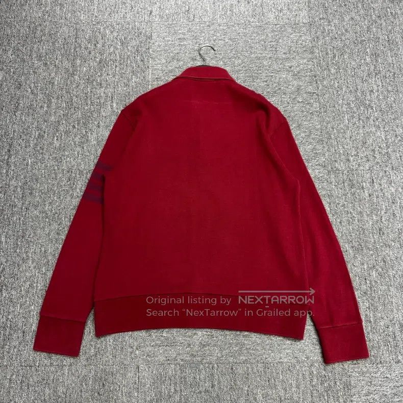 Thom Browne Thom Browne Four-Stripe Sweatshirt Size US M / EU 48-50 / 2 - 2 Thumbnail