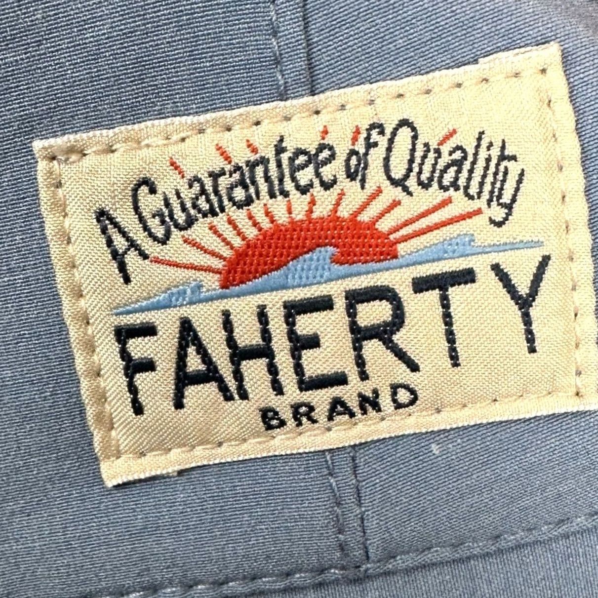 Faherty Faherty All Day Shorts Mens 38 Light Blue Hybrid Quick Dry Flat Front Chino Casual Travel Size US 38 / EU 54 - 5 Thumbnail