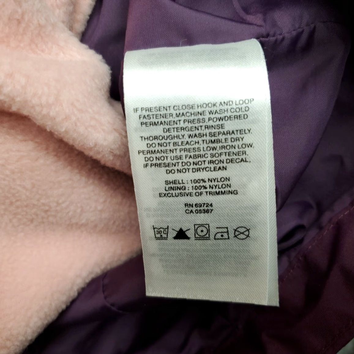 Vintage Columbia Interchange Jacket Womens L Purple Ski Outdoors 3in Fleece Liner System Size M / US 6-8 / IT 42-44 - 6 Thumbnail