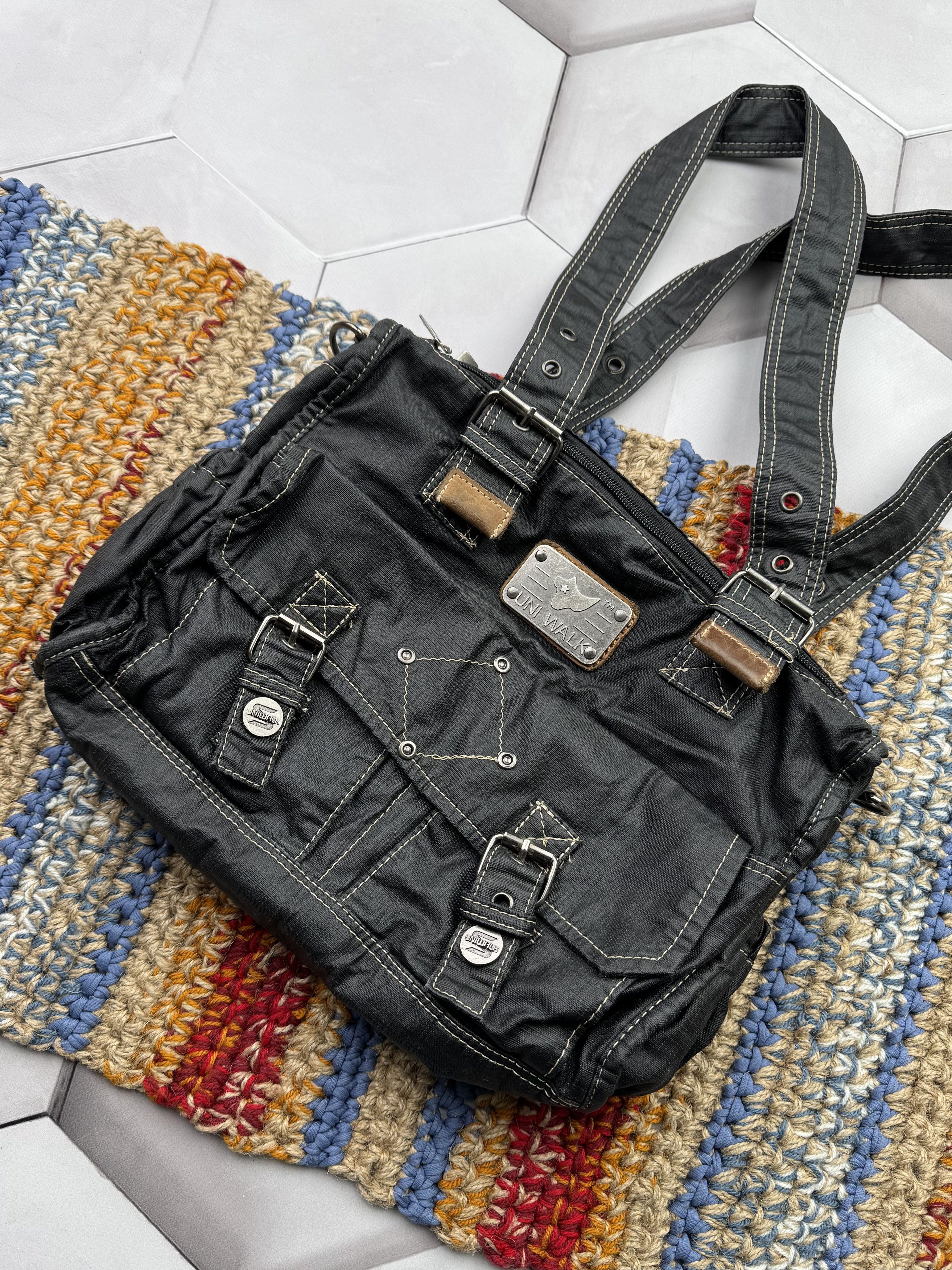 Vintage Vintage Cargo Bag With Bondage (E4) Size ONE SIZE - 2 Thumbnail