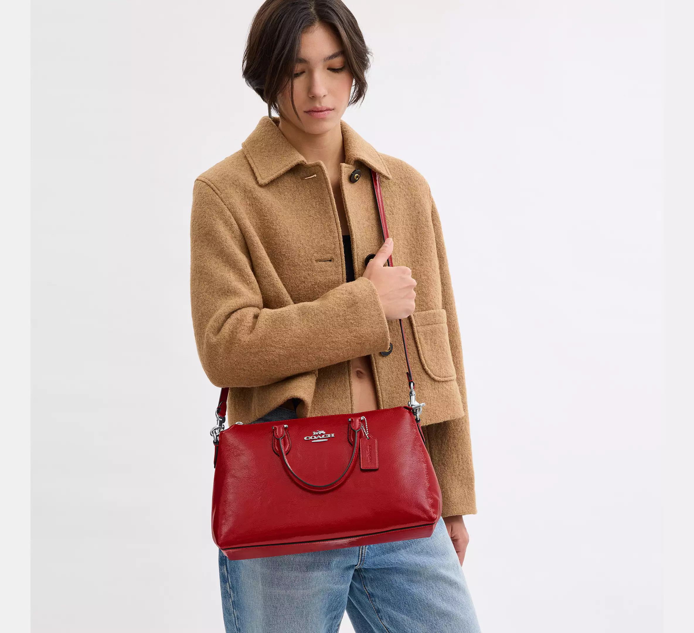 Coach Georgia Satchel Bag CV942 Size ONE SIZE - 7 Thumbnail