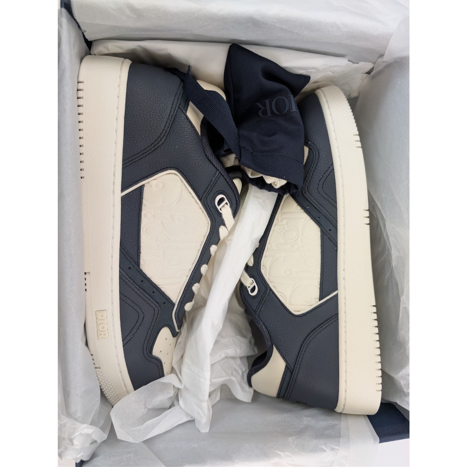 Dior o1rshd1 Low-Top Sneakers in Blue/Antique Size US 8.5 / EU 41-42 - 21 Thumbnail
