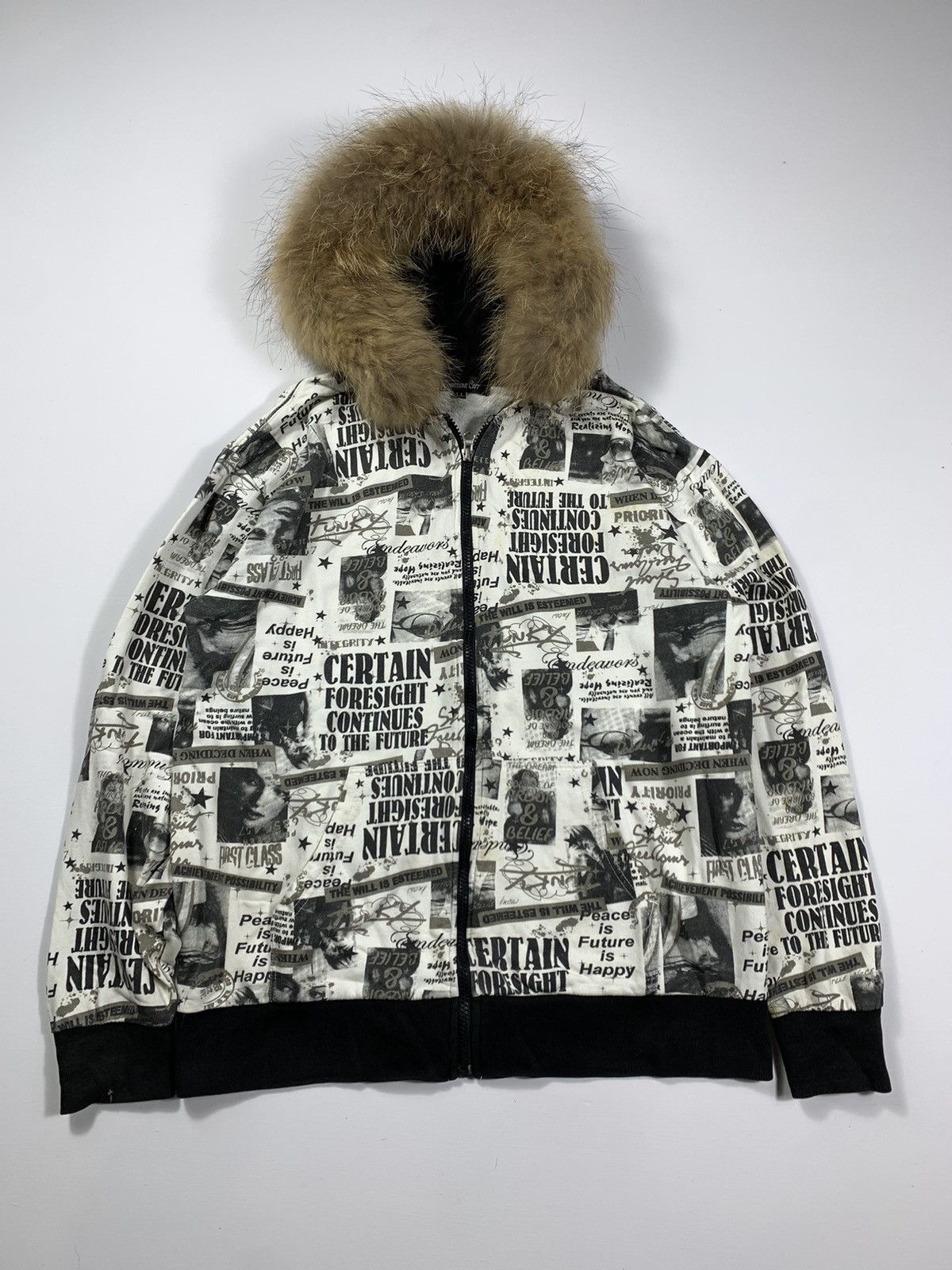If Six Was Nine Crazy Faux fur Beaumon car Hoodie Jacket Size US L / EU 52-54 / 3 - 1 Thumbnail