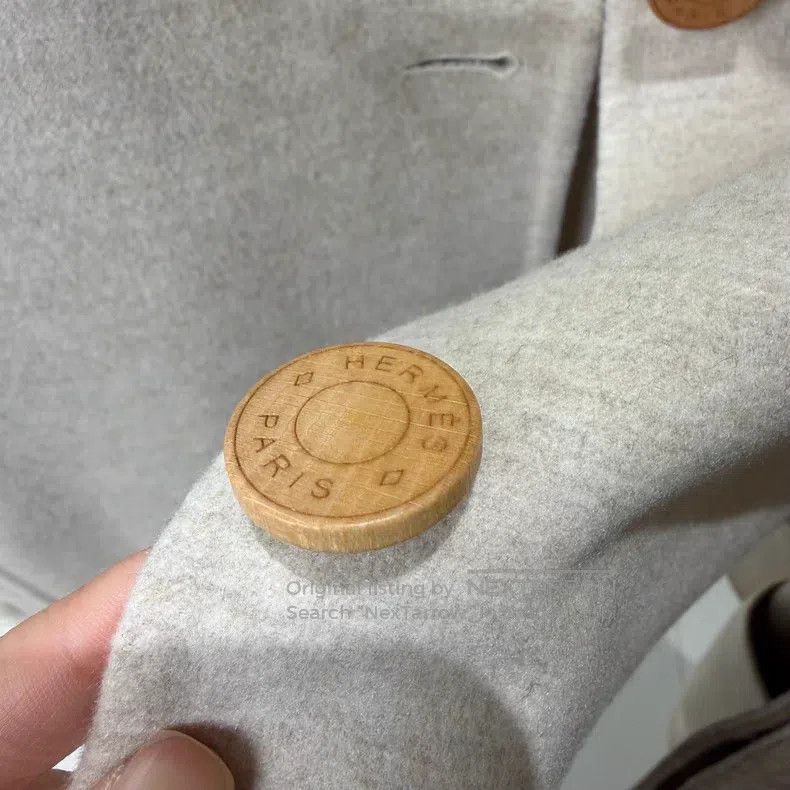 Hermes Hermes Oatmeal single-breasted cashmere vest Size XS / US 0-2 / IT 36-38 - 5 Thumbnail